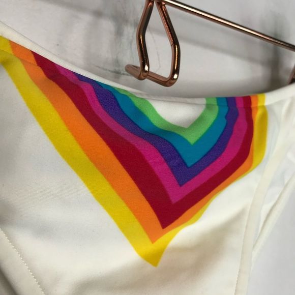 Salinas rainbow heart  🌈 bikini bottom new with tags - Picture 2 of 7